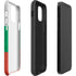 Bulgarian Flag Distressed iPhone 12 Impact Case